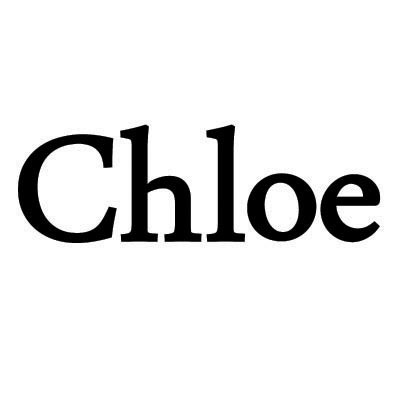 Custom chloe logo iron on transfers (Decal Sticker) No.100336