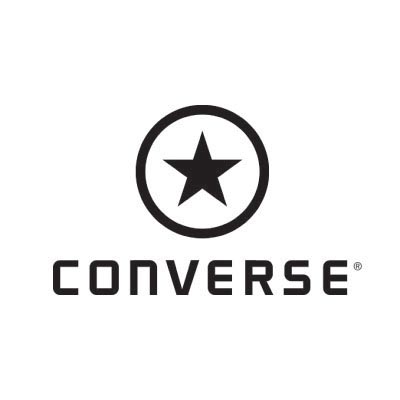 Custom converse logo iron on transfers (Decal Sticker) No.100561
