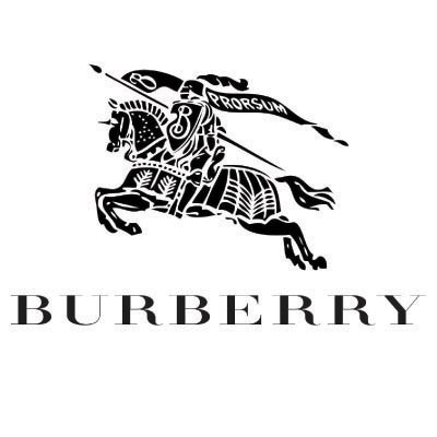 Custom burberry logo iron on transfers (Decal Sticker) No.100012