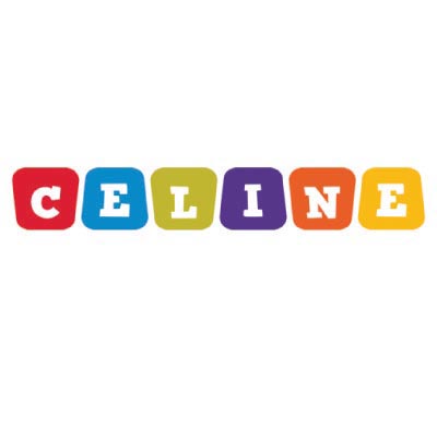 Custom celine logo iron on transfers (Decal Sticker) No.100017