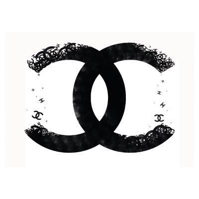 Custom chanel logo iron on transfers (Decal Sticker) No.100021