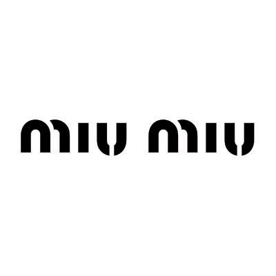 Custom miu miu logo iron on transfers (Decal Sticker) No.100096