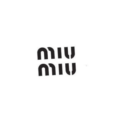 Custom miu miu logo iron on transfers (Decal Sticker) No.100097