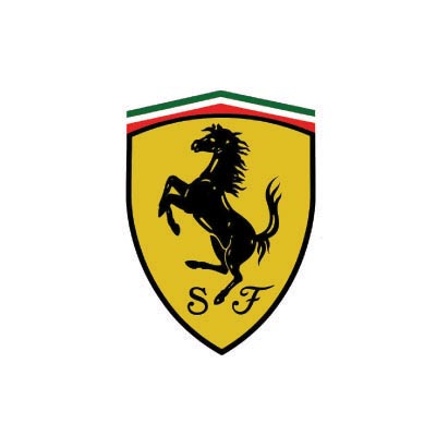 Custom ferrari logo iron on transfers (Decal Sticker) No.100174