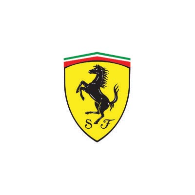 Custom ferrari logo iron on transfers (Decal Sticker) No.100175