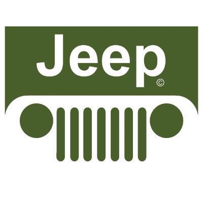 Custom jeep logo iron on transfers (Decal Sticker) No.100193