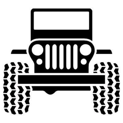 Custom jeep logo iron on transfers (Decal Sticker) No.100198