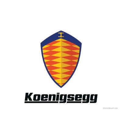 Custom koenigsegg logo iron on transfers (Decal Sticker) No.100200