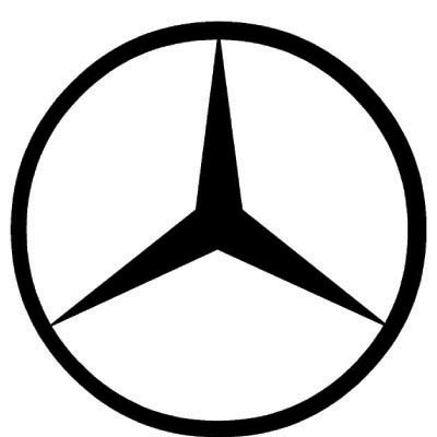 Custom mercedes-benz logo iron on transfers (Decal Sticker) No.100237