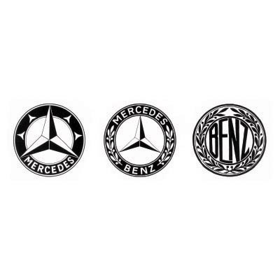 Custom mercedes-benz logo iron on transfers (Decal Sticker) No.100240