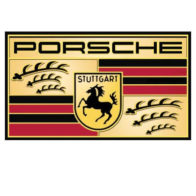 Custom porsche logo iron on transfers (Decal Sticker) No.100263