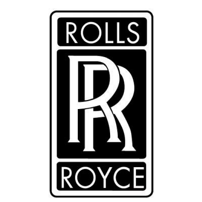 Custom rolls-royce logo iron on transfers (Decal Sticker) No.100281