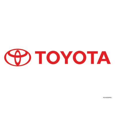 Custom toyota logo iron on transfers (Decal Sticker) No.100308