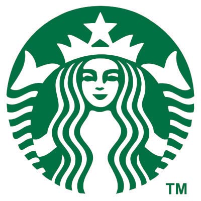 Custom starbucks logo iron on transfers (Decal Sticker) No.100444