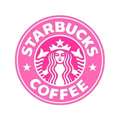 Custom starbucks logo iron on transfers (Decal Sticker) No.100820