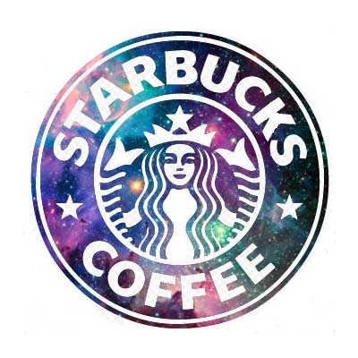 Custom starbucks logo iron on transfers (Decal Sticker) No.100821