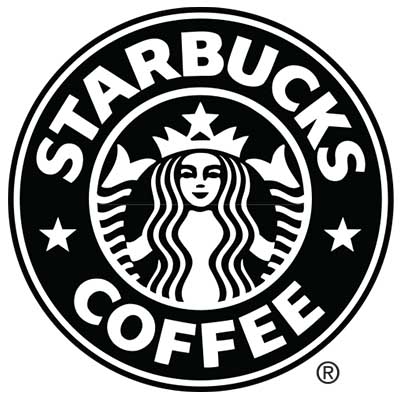 Custom starbucks logo iron on transfers (Decal Sticker) No.100827