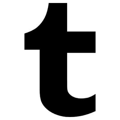 Custom tumblr logo iron on transfers (Decal Sticker) No.100517