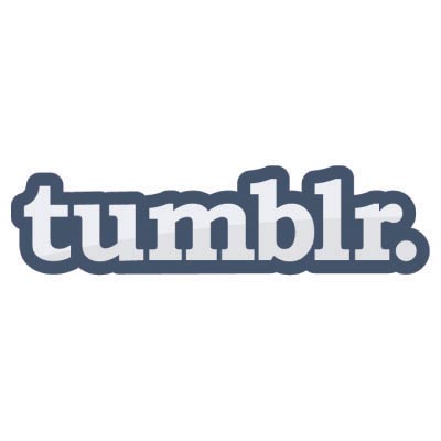 Custom tumblr logo iron on transfers (Decal Sticker) No.100518