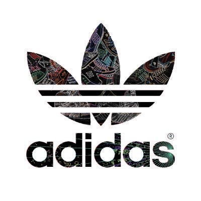 Custom adidas logo iron on transfers (Decal Sticker) No.100543