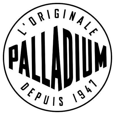 Custom palladium logo iron on transfers (Decal Sticker) No.100617