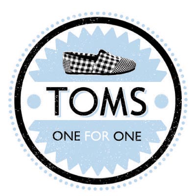 Custom toms logo iron on transfers (Decal Sticker) No.100650